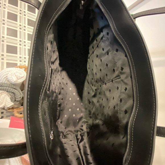 KATE ♠️ SPADE Lali tote in black with adorable tie on🍉🍉 - Picture 12 of 13
